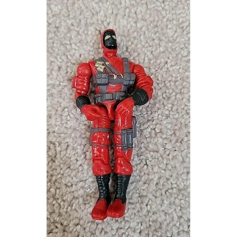 G.I.‎ Joe Shadow Strike v1 Cobra Ninja Hasbro Action Figure 2003 EUC